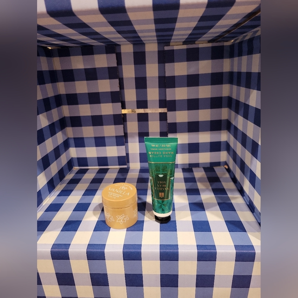 Bath & Body Works Vanilla Lip Mask & Hand Cream